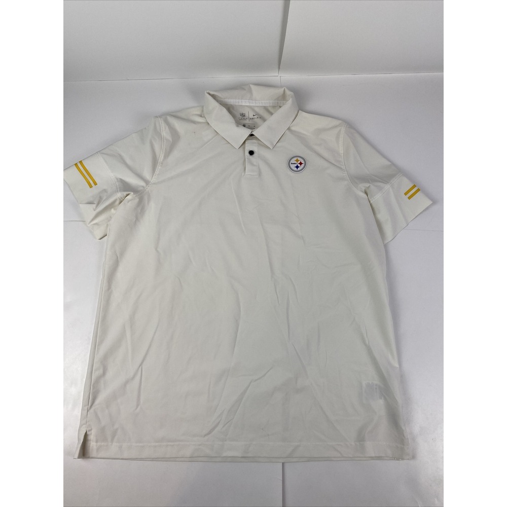 Nike NFL Steelers On Field Windbreaker Pullover 1/2 Zip Men's XL
